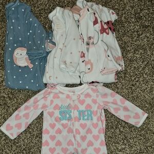 6-9 mo. Fleece Jammies